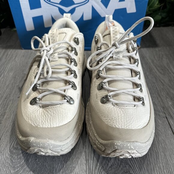 Hoka One One U Tor Summit OAT MILK OXFORD TAN 1147952 OLK MENS US 10 - Picture 3 of 9